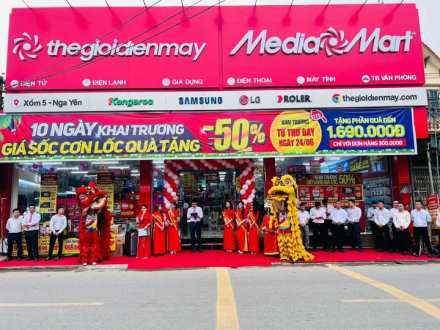 4 SIÊU THỊ MEDIAMART XÓM 5 NGA YÊN TUYỂN DỤNG NHÂN VIÊN THU NGÂN