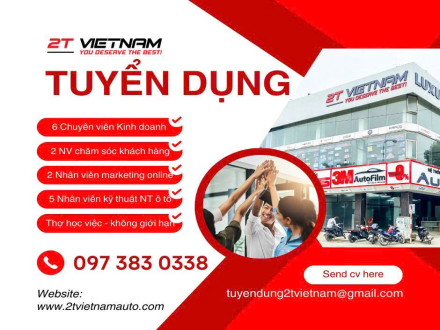 4 2T VIỆT NAM – TUYỂN DỤNG NHÂN SỰ 2025 LÀM VIỆC TẠI THANH HOÁ