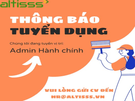 4 TUYỂN DỤNG HÀNH CHÍNH NHÂN SỰ CÔNG TY ALTISS LÀM VIỆC TẠI QUẬN 1
