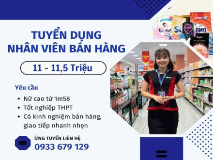 4 TUYỂN DỤNG NHÂN VIÊN BÁN HÀNG LÀM VIỆC TRONG HỆ THỐNG SIÊU THỊ ĐIỆN MÁY UNILEVER HÀ NỘI