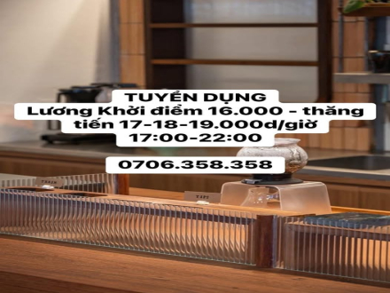 4 TUYỂN DỤNG NHÂN VIÊN BÁN HÀNG LÀM VIỆC TẠI THANH HOA COFFEE & TEA THANH HOÁ