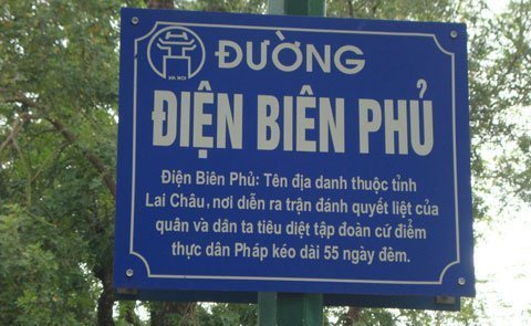 đường Điện Biên Phủ số nhà địa chỉ phường quận